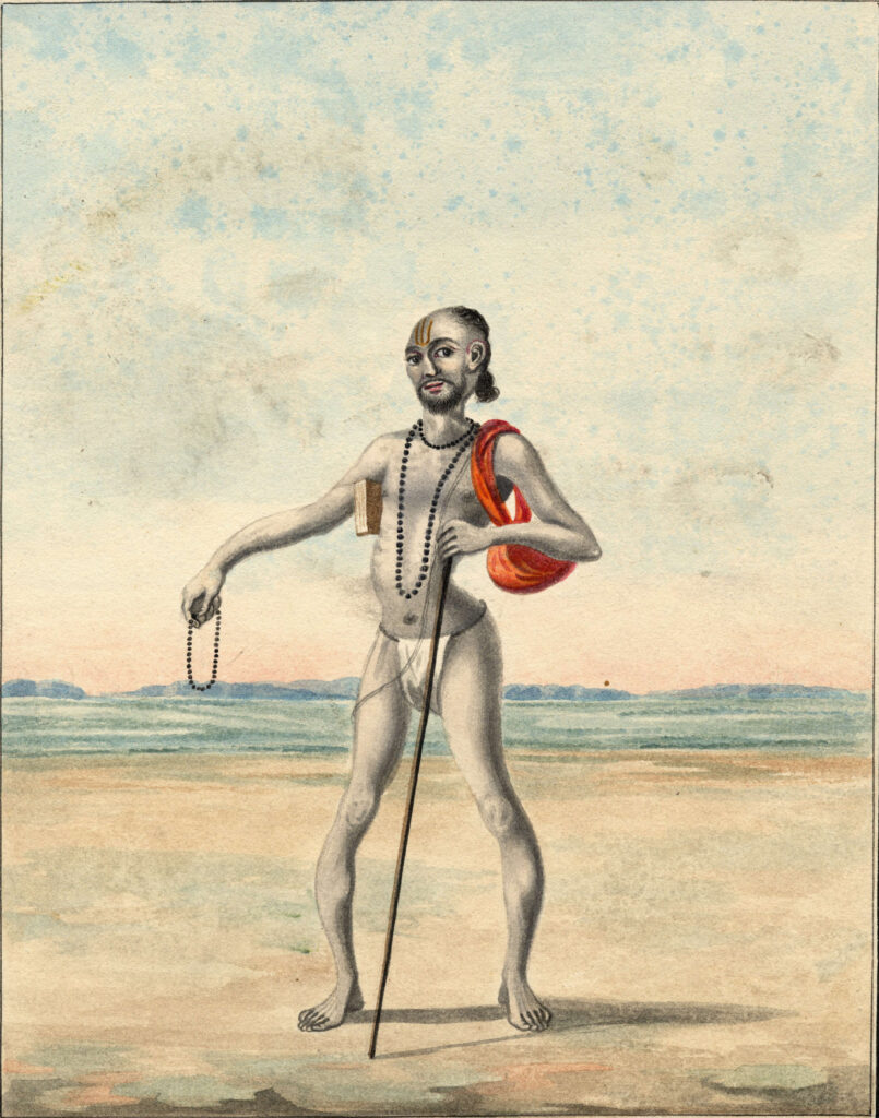 This is the image of Sage Ashtavakra who is the main character in the spiritual book Ashtavakra Gita